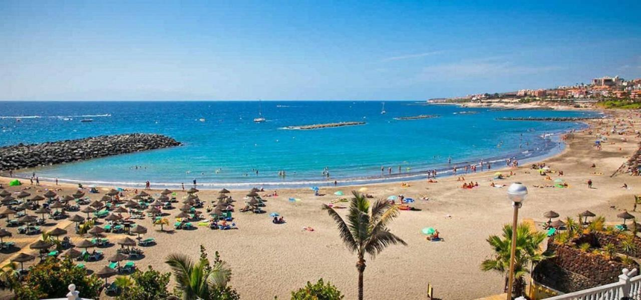 Beautiful Duplex In 3 Minutes Walking To The Beach In Playa De Las Americas Luaran gambar