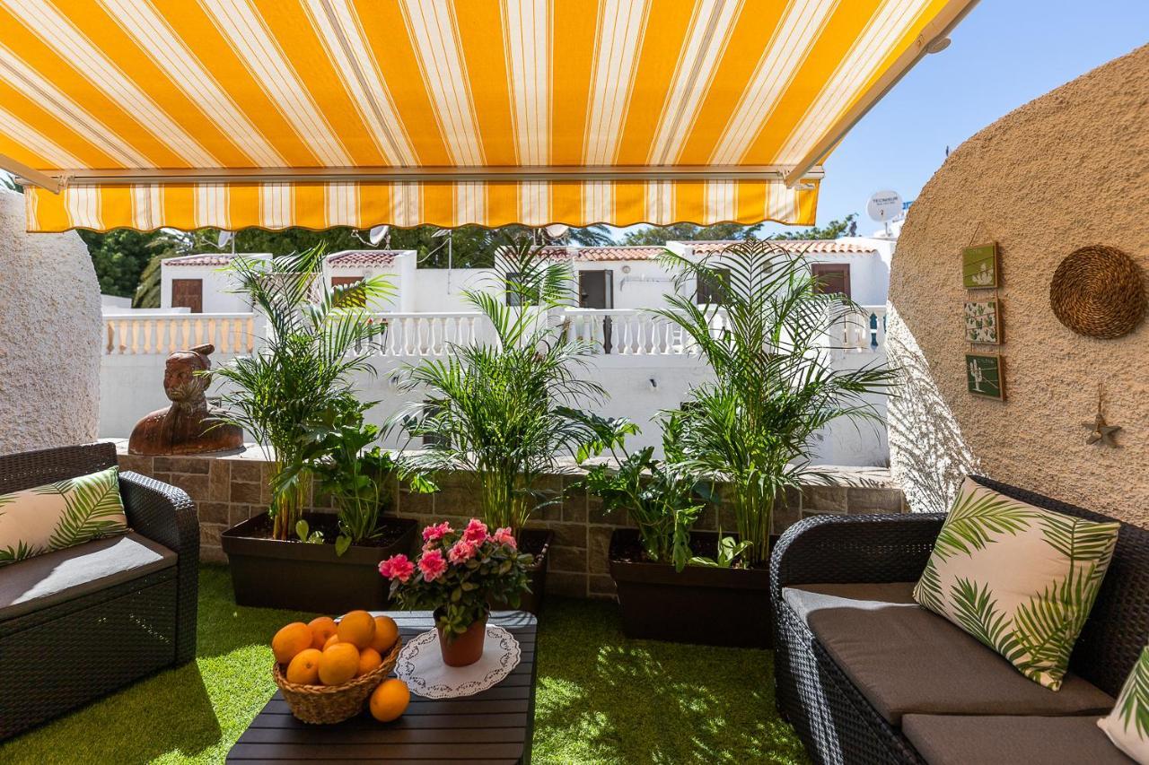 Beautiful Duplex In 3 Minutes Walking To The Beach In Playa De Las Americas Luaran gambar